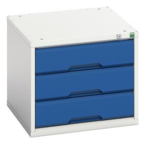 Verso 525 x 550 x 450H Bench Drawer unit Verso Bench Drawers and Cupboards 56/16925001.11 Verso 525 x 550 x 450H Drawer Cabinet.jpg